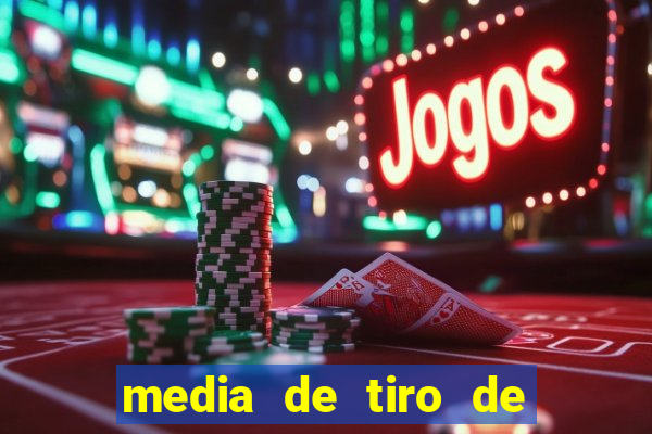 media de tiro de meta por jogo